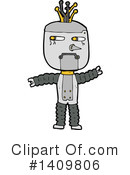 Robot Clipart #1409806 by lineartestpilot