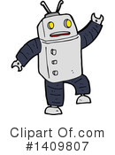 Robot Clipart #1409807 by lineartestpilot