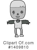Robot Clipart #1409810 by lineartestpilot