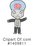Robot Clipart #1409811 by lineartestpilot