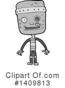 Robot Clipart #1409813 by lineartestpilot