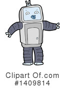 Robot Clipart #1409814 by lineartestpilot