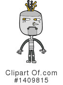 Robot Clipart #1409815 by lineartestpilot
