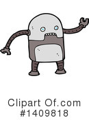 Robot Clipart #1409818 by lineartestpilot