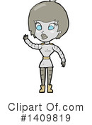 Robot Clipart #1409819 by lineartestpilot