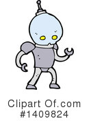 Robot Clipart #1409824 by lineartestpilot