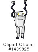 Robot Clipart #1409825 by lineartestpilot