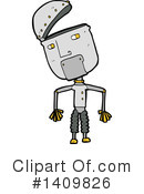 Robot Clipart #1409826 by lineartestpilot