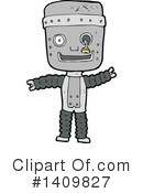 Robot Clipart #1409827 by lineartestpilot