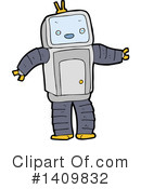 Robot Clipart #1409832 by lineartestpilot