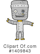 Robot Clipart #1409843 by lineartestpilot