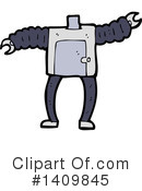 Robot Clipart #1409845 by lineartestpilot