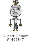 Robot Clipart #1409847 by lineartestpilot