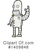Robot Clipart #1409848 by lineartestpilot