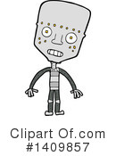 Robot Clipart #1409857 by lineartestpilot