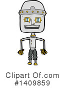 Robot Clipart #1409859 by lineartestpilot