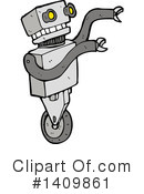 Robot Clipart #1409861 by lineartestpilot