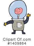 Robot Clipart #1409864 by lineartestpilot