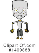 Robot Clipart #1409868 by lineartestpilot