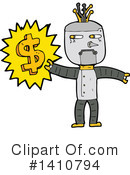 Robot Clipart #1410794 by lineartestpilot