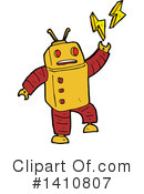 Robot Clipart #1410807 by lineartestpilot