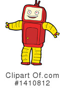 Robot Clipart #1410812 by lineartestpilot