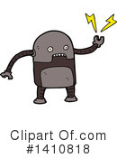 Robot Clipart #1410818 by lineartestpilot