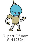 Robot Clipart #1410824 by lineartestpilot