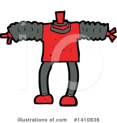 Royalty-Free (RF) Robot Clipart Illustration by lineartestpilot - Stock Sample #1410836