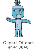 Robot Clipart #1410846 by lineartestpilot