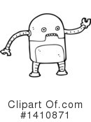 Robot Clipart #1410871 by lineartestpilot