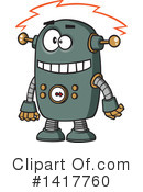 Robot Clipart #1417760 by toonaday