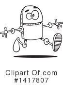 Robot Clipart #1417807 by toonaday