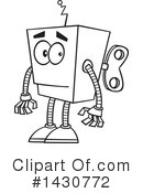 Robot Clipart #1430772 by toonaday