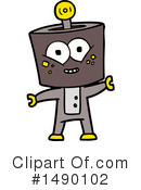 Robot Clipart #1490102 by lineartestpilot