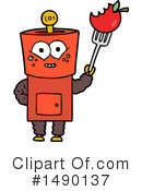 Robot Clipart #1490137 by lineartestpilot