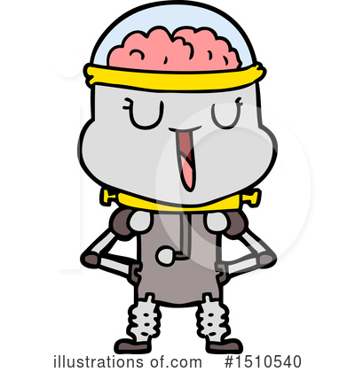 Royalty-Free (RF) Robot Clipart Illustration by lineartestpilot - Stock Sample #1510540