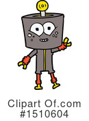 Robot Clipart #1510604 by lineartestpilot