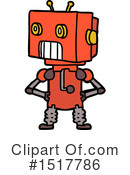 Robot Clipart #1517786 by lineartestpilot