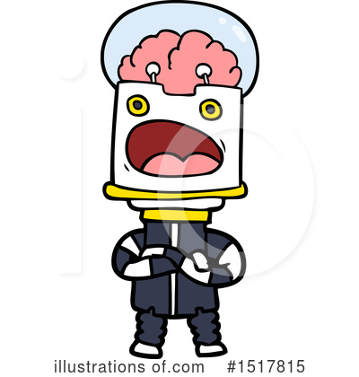 Royalty-Free (RF) Robot Clipart Illustration by lineartestpilot - Stock Sample #1517815