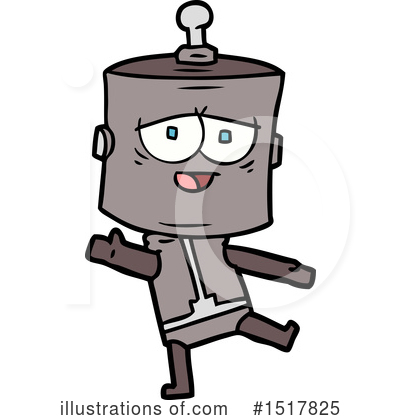 Royalty-Free (RF) Robot Clipart Illustration by lineartestpilot - Stock Sample #1517825
