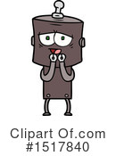 Robot Clipart #1517840 by lineartestpilot