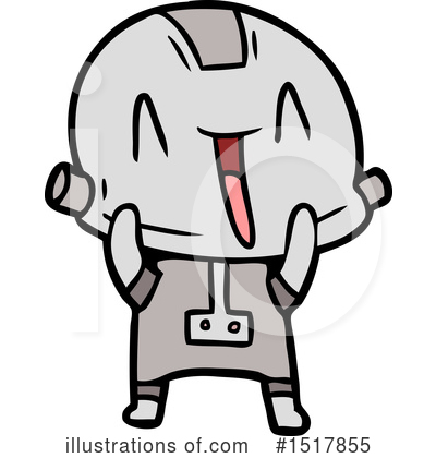 Royalty-Free (RF) Robot Clipart Illustration by lineartestpilot - Stock Sample #1517855