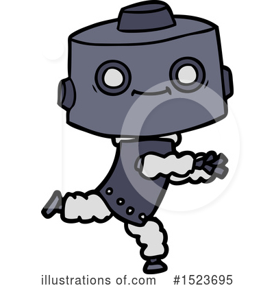 Royalty-Free (RF) Robot Clipart Illustration by lineartestpilot - Stock Sample #1523695