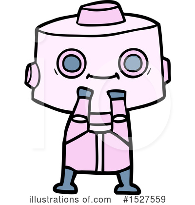 Royalty-Free (RF) Robot Clipart Illustration by lineartestpilot - Stock Sample #1527559