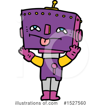 Royalty-Free (RF) Robot Clipart Illustration by lineartestpilot - Stock Sample #1527560