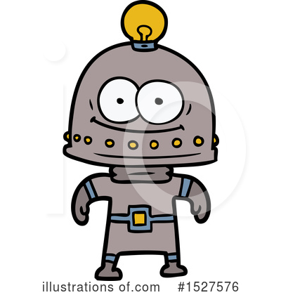 Royalty-Free (RF) Robot Clipart Illustration by lineartestpilot - Stock Sample #1527576
