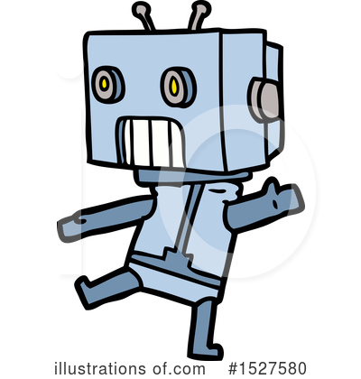 Royalty-Free (RF) Robot Clipart Illustration by lineartestpilot - Stock Sample #1527580