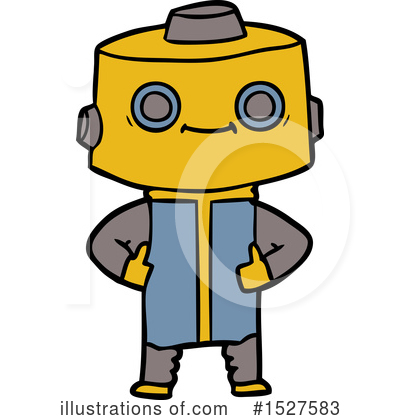 Royalty-Free (RF) Robot Clipart Illustration by lineartestpilot - Stock Sample #1527583
