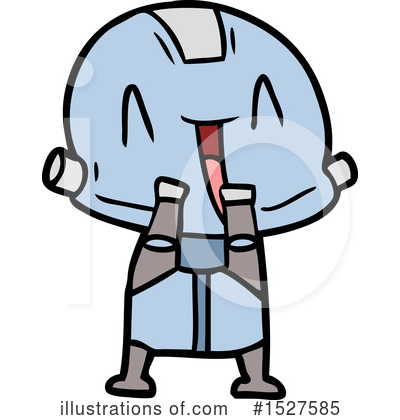 Royalty-Free (RF) Robot Clipart Illustration by lineartestpilot - Stock Sample #1527585